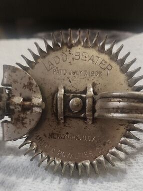 Stainless Pastry Crimper Wheel - Silver